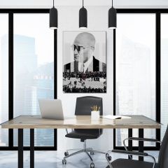 Gazi Mustafa Kemal Atatürk Anıtkabir Temalı Efektli Kanvas Tablo 60 x 80