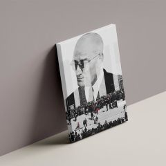 Gazi Mustafa Kemal Atatürk Anıtkabir Temalı Efektli Kanvas Tablo 60 x 80