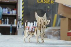 Şivava Köpek Ahşap Maket Puzzle
