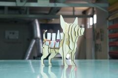 Şivava Köpek Ahşap Maket Puzzle