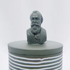 Beton Müzisten Serisi Koyu Yeşil Brahms Saklama Kabı