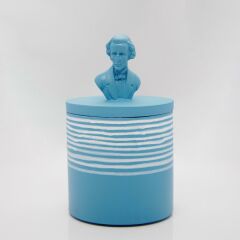 Beton Müzisten Serisi Mavi Chopin Saklama Kabı