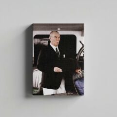 Mustafa Kemal Atatürk Savaronada Kanvas Tablo
