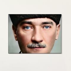 Mustafa Kemal Atatürk Portre Kanvas Tablo