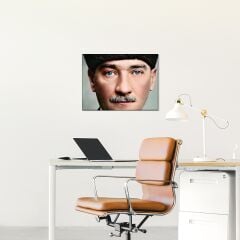 Mustafa Kemal Atatürk Portre Kanvas Tablo