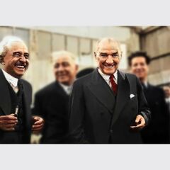 Gazi Mustafa Kemal Atatürk Kanvas Tablo