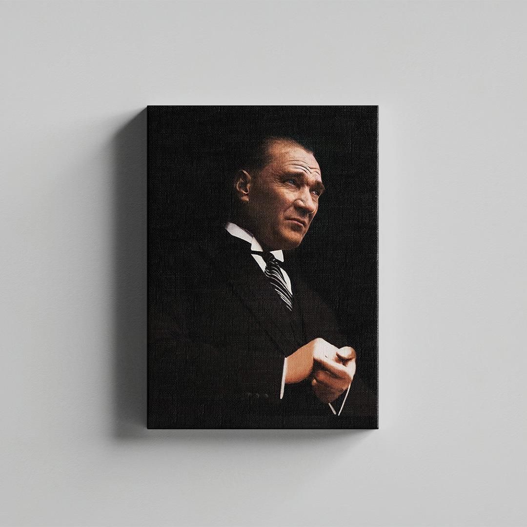 Gazi Mustafa Kemal Atatürk Kanvas Tablo