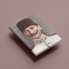 Mustafa Kemal Atatürk Kurmay Yüzbaşı Kanvas Tablo