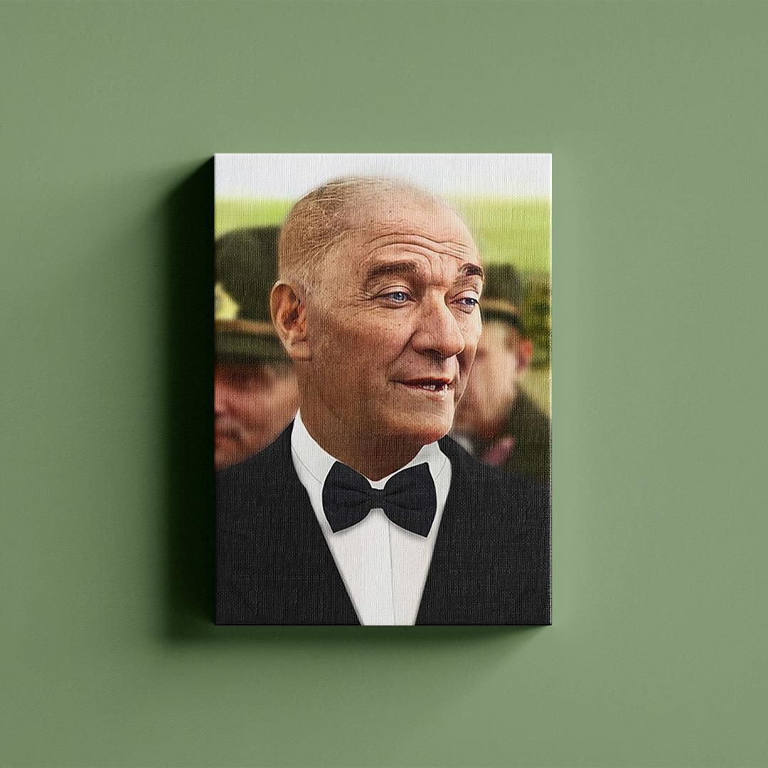 Mustafa Kemal Atatürk Kanvas Tablo