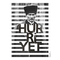 Atatürk Hürriyet Yazılı Özel Tasarım Serisi
