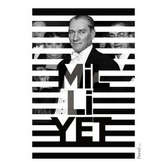Atatürk Milliyet Yazılı Özel Tasarım Serisi