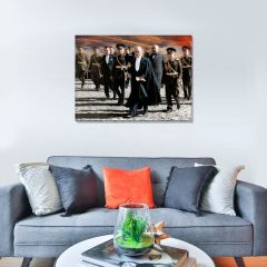 Atatürk Kılık Kıyafet Devrimi Kanvas Tablo